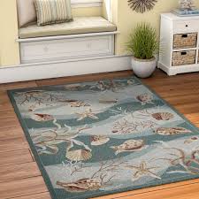 Good quality but borders are not cut properly and corners not finished. Seashell Designs Indoor Outdoor Rugs Seas Your Day