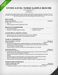 Entry-Level Nurse Resume Sample | Resume Genius
