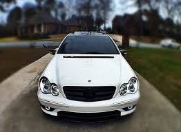 W203 Amg White Mercedes Benz C240 Mercedes Benz Cars Mercedes Benz Amg