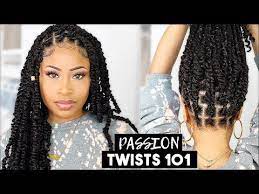Spring Twists Also Known As Natural Twists Or Passion Twists Is A Gorgeous Defined And Fluffy Two Twist Braid Hairstyles Twist Hairstyles Hair Braid Videos