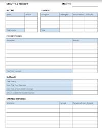 Free printable household budget worksheet. 15 Free Budget Printables To Track Your Family S Expenses