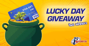 Updated daily with any new deals we find! I9 Sports Lucky Day Giveaway Visa Gift Card Promotional Giveaways Sweepstakes