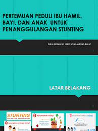 Hal yang perlu diketahui tentang stunting adalah berikut ini. Stunting Desa Lokus