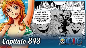 Please like comment subscribe★★ thanks for watching! One Piece 843 Zeus Prometheus E O Novo Upgrade De Nami Youtube