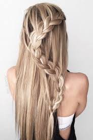 Repeat steps one and two on the other side of your head. 65 Straight Hairstyles For Long Hair Lovehairstyles Com Braids For Long Hair Prom Hairstyles For Long Hair Hair Styles