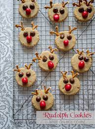 Rudolph Peanut Butter Cookies Recipe For Holiday Rudolpoh Cookies Recipe Peanut Butter Reindeer Cookies Peanut Butter Cookies Reindeer Cookies