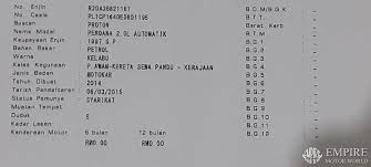 Syarat kelonggaran renew lesen memandu. Empire Motor World Proton Perdana 2015
