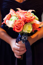 Great savings & free delivery / collection on many items. Navy Coral Wedding Theme Vintage Brooch To Give It Some Bling Daughter S Wedding Flow Coral Wedding Themes Flower Bouquet Wedding Wedding Flower Inspiration