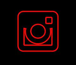 Red And Black Instagram Icon In 2021 App Store Icon App Icon App Icon Design