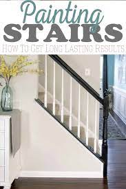 See more ideas about railing, railing design, exterior stair railing. How To Paint Stair Railings That Last Craving Some Creativity