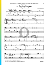 Todas las descargas de libros en freeditorial son. Ragtime Preludes Twilight Boulevard Sheet Music Piano Solo Pdf Download Streaming Oktav