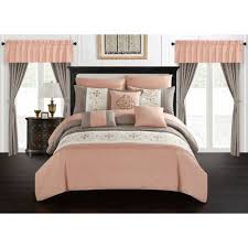 With millions of unique furniture, décor, and housewares options, we'll help you find the perfect solution for your style and your home. Chic Home Queen 20pc Herta Bed In A Bag Comforter Set Coral Target