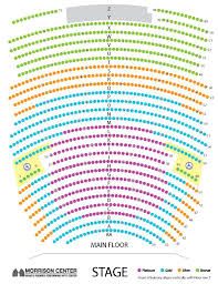 Seating Charts Opera Idaho