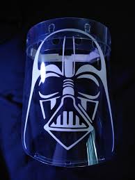 Darth Vader Face Shield Darth Vader Face Face Shield Star Wars Diy