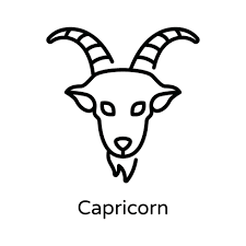 Capricorn Vector outline Icon Design illustration. Astrology And Zodiac  Signs Symbol on White background EPS 10 File 26544295 Vector Art at Vecteezy
