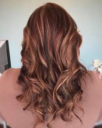 Dark brown hair with bright red highlights. 8 Hottest Auburn Hair Color Ideas With Highlights Hair Fashion Online