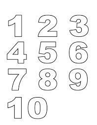 Create your own set of number flash cards for your preschoolers by downloading tim's free number flash card printables. Preschool Numbers 1 10 Practice 101 Printable