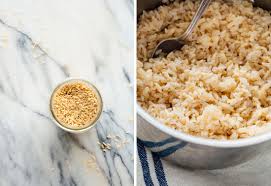 Brown rice as with white rice, brown rice comes in different forms that require different ratios of water to rice. How To Cook Perfect Brown Rice Cookie And Kate