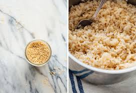Instant pot brown rice is a hands off way to cook fluffy brown rice! How To Cook Perfect Brown Rice Cookie And Kate