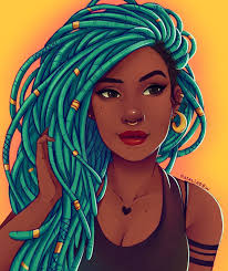 Check spelling or type a new query. Natalia Dias On Instagram Colored Sketch For Cyberl0ve S Draw This In Your Style Dreads Black Girl Art Black Girl Magic Art Digital Art Girl