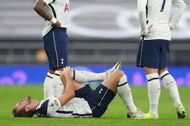 The injury happened in the 55th. Tottenham Lose Kane To Injury