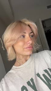 Pastel Pink Bangs and Short Wolfcut Hair Transformation