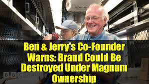 Ben & Jerry's Co-Founder Warns: Brand Could Be Destroyed Under Magnum  Ownership - YouTube