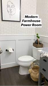 How big is a powder room bathroom sign? Boho Home Decor Boho Home Decor Powder Room Renovation Farmhouse Powder Room Modern Farmhouse Powder Room