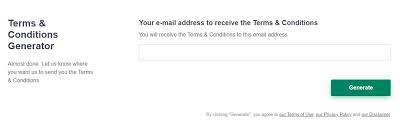 Terms and conditions generator requires only a little information such as your company name, your website name, website url, city, state, email, and you can get your template. Terms And Conditions For Ecommerce Stores Privacy Policies