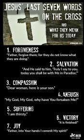 Jesus Last Seven Words On The Cross What They Mean For Us Today Jesus Last Words Words Of Jesus Bible Prayers