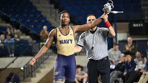 Mids Wrestle to Third-Place Finish at the Navy Classic