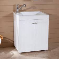 d composite laundry sink with faucet