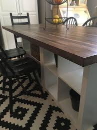 butcher block ikea hack