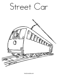 Find high quality cable coloring page, all coloring page images can be downloaded for free for personal use only. Street Car Coloring Page Twisty Noodle