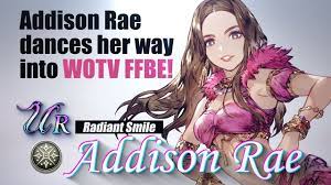 WOTV FFBE] Collaboration Unit Addison Rae - YouTube