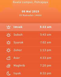 Waktu solat selangor hulu langat umpama m. Waktu Solat Kl Waktusolatkl Twitter