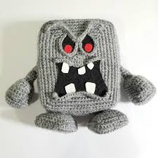 Whomp King Super Mario Crochet Pattern Mario Crochet Crochet Patterns Crochet Super Mario