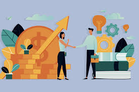 A funding can help a businessman to start his business.