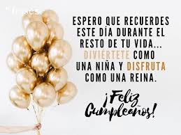 Deseo ser la primera persona en felicitarla, en expresarle el inmenso amor que siento por ella, y en darle gracias al universo por permitirle cumplir un año más de vida, para seguir regalándonos su presencia, su amor, su ternura, su compañía, su risa, su alegría, y su amistad incondicional. 120 Frases De Cumpleanos Para Una Amiga Muy Especiales