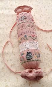 Easter Cross Stitch Needle Roll Etsy Cross Stitch Needles Cross Stitch Easter Cross