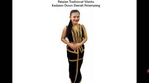 Ezzah najihah binti asri 194289 2. Pakaian Tradisional Kadazan Dusun Penampang Perempuan Youtube