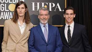Kassandra harris was married to a brother of actor richard harris when she met brosnan, in 1977, at the house of a mutual friend. Pierce Brosnan S Sons Named 2020 Golden Globe Ambassadors Meet Dylan And Paris Exclusive Entertainment Tonight