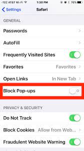 To unlock a cricket wireless device, it should be active for a minimum of six months of paid service. How To Turn Off The Pop Up Blocker In Safari For Iphone Ipad Osxdaily