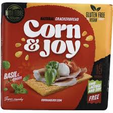 Corn & Joy Bezlepkový Extrudovaný kukuřičný chléb s rajčaty a bazalkou  (100g)