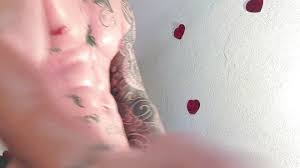 oiled hard dick dance