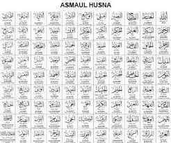 Berikut 99 asmaul husna tulisan arab, latin dan terjemahannya: Asmaul Husna Berjumlah 99 Arab Latin Dan Artinya Abiabiz
