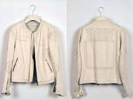 Martin Margiela The One And Only The Fashion Commentator White Leather Jacket Martin Margiela Maison Martin Margiela