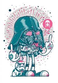 Drew Millward Star Wars Art De Debile Illustration Et Illustrations De Star Wars