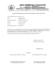 Download contoh surat keterangan pindah sekolah paud tk kb tpa sps format doc yang dapat di edit. Surat Keterangan Mutasi Satminkal