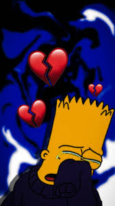 Bart heart broken wallpapers wallpaper cave with tenor, maker of gif keyboard, add popular bart sad bart simpson laptop wallpapers on wallpaperdog check out our bart simpson sad selection for the very best in unique or custom, handmade pieces from our shops. Bart Sad Wallpapers On Wallpaperdog